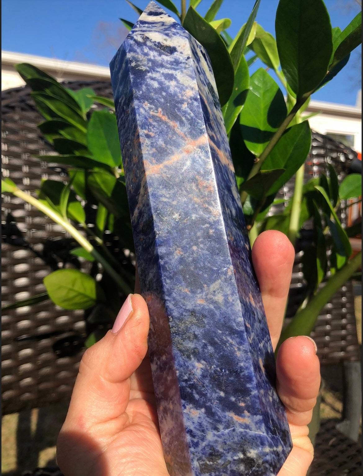 Stunning SODALITE tower!!!