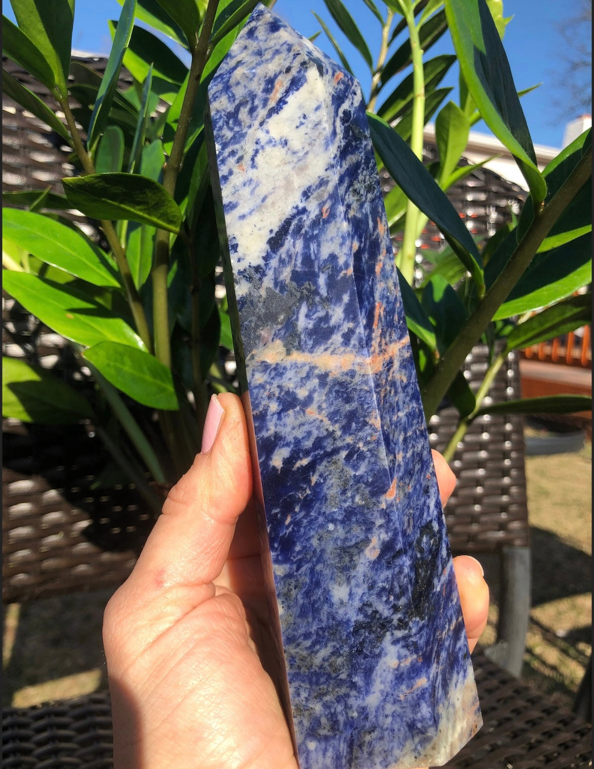 Stunning SODALITE tower!!!