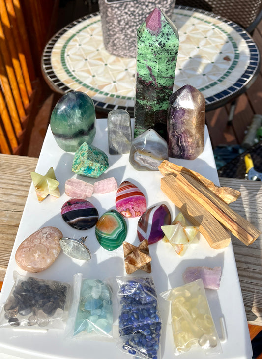 40% OFF WOW
BULK CRYSTAL BASKET, SUPER DEALS!!!