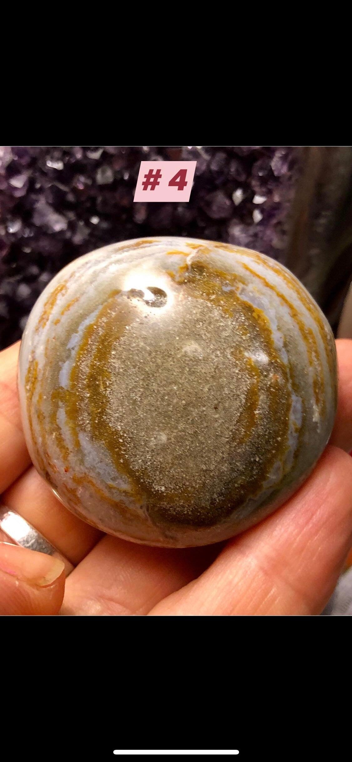 OCEAN JASPER, palmstones, Unique, High-quality, multicolor, multi patterns!!