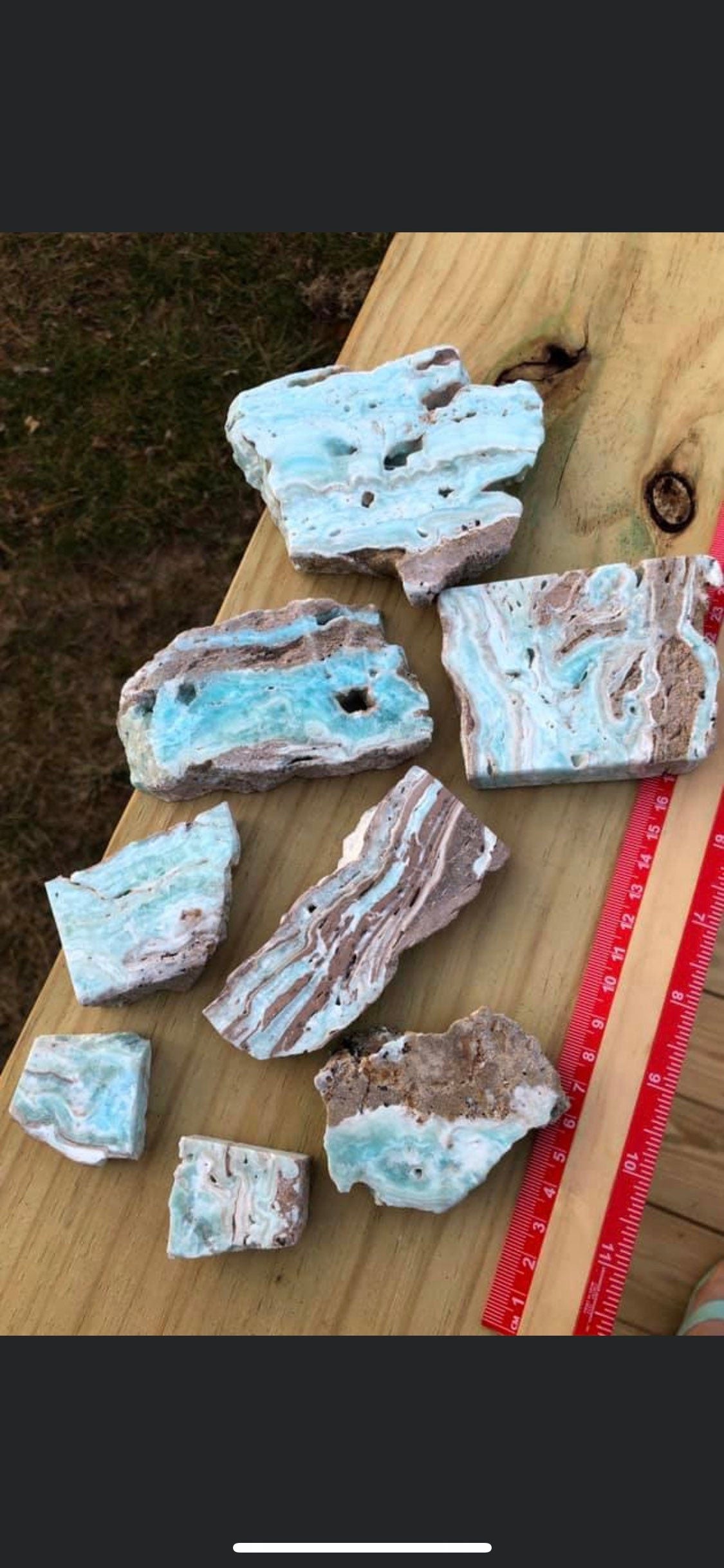 ARAGONITE Slabs, baby blue color, display crystals, Afganistán, holiday gift!!