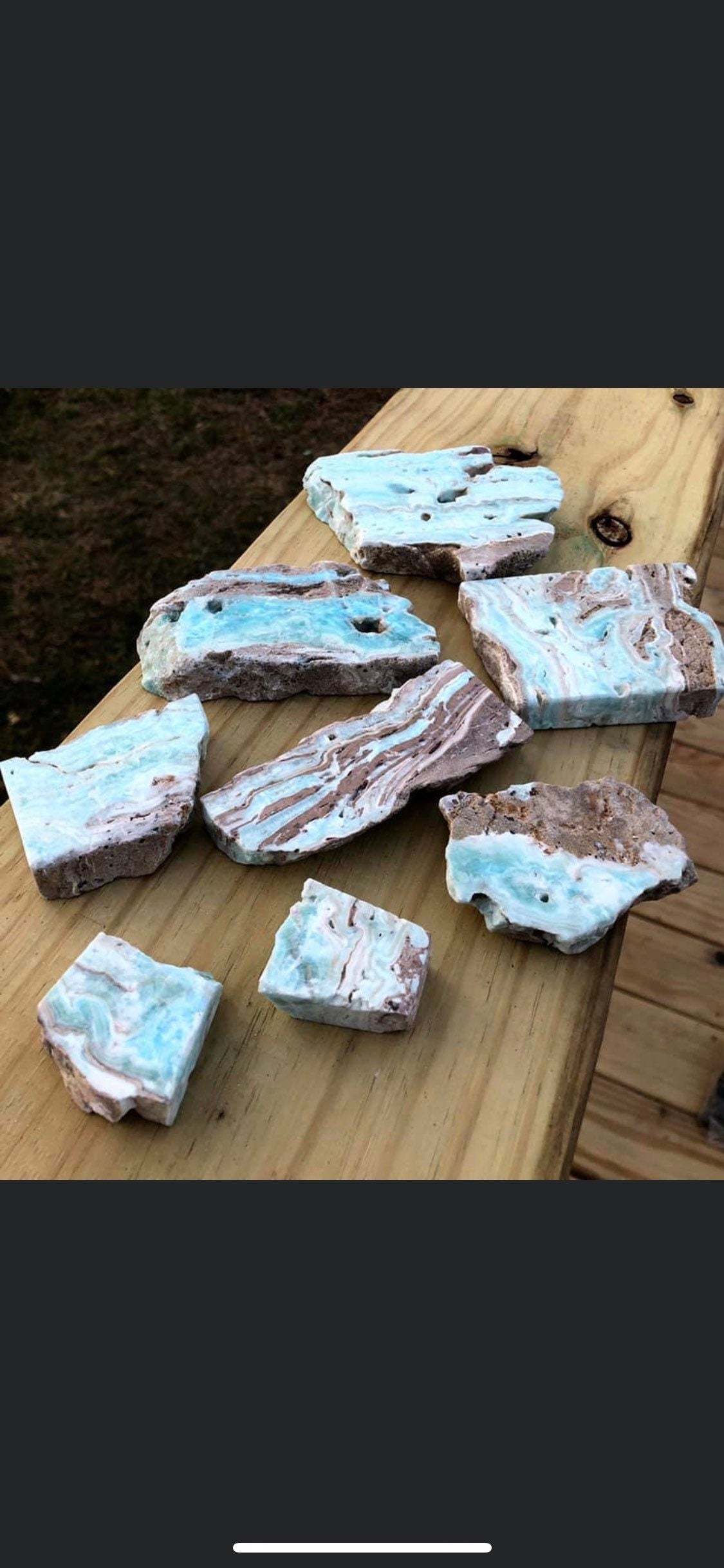 ARAGONITE Slabs, baby blue color, display crystals, Afganistán, holiday gift!!