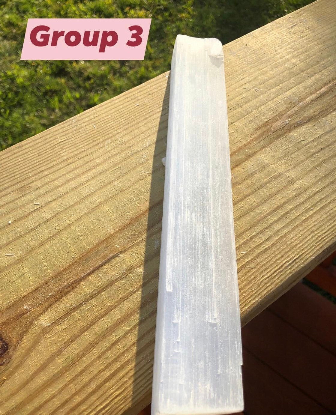 Long SELENITE, STICKS for clearing energy & protection!!!