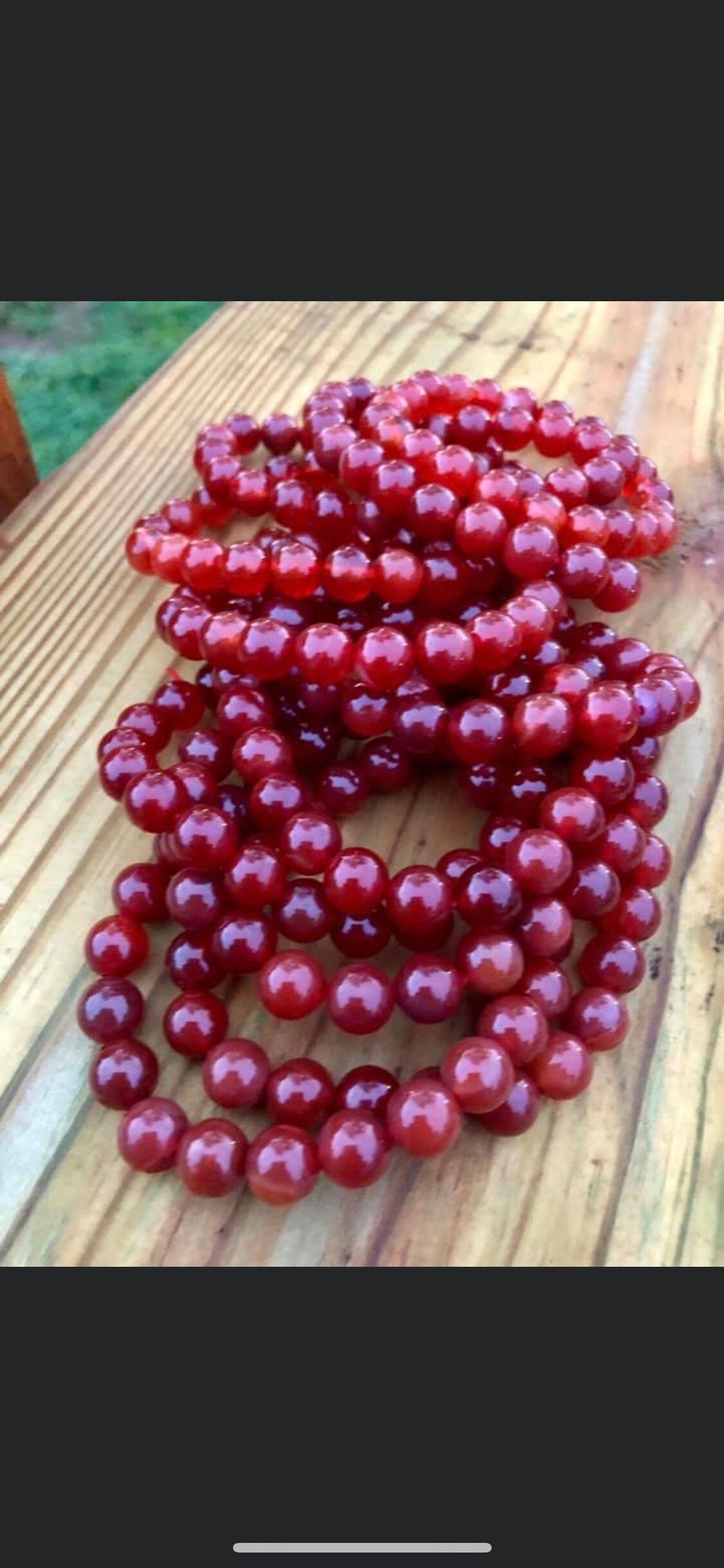 Bright CARNELIAN Bracelets!!!