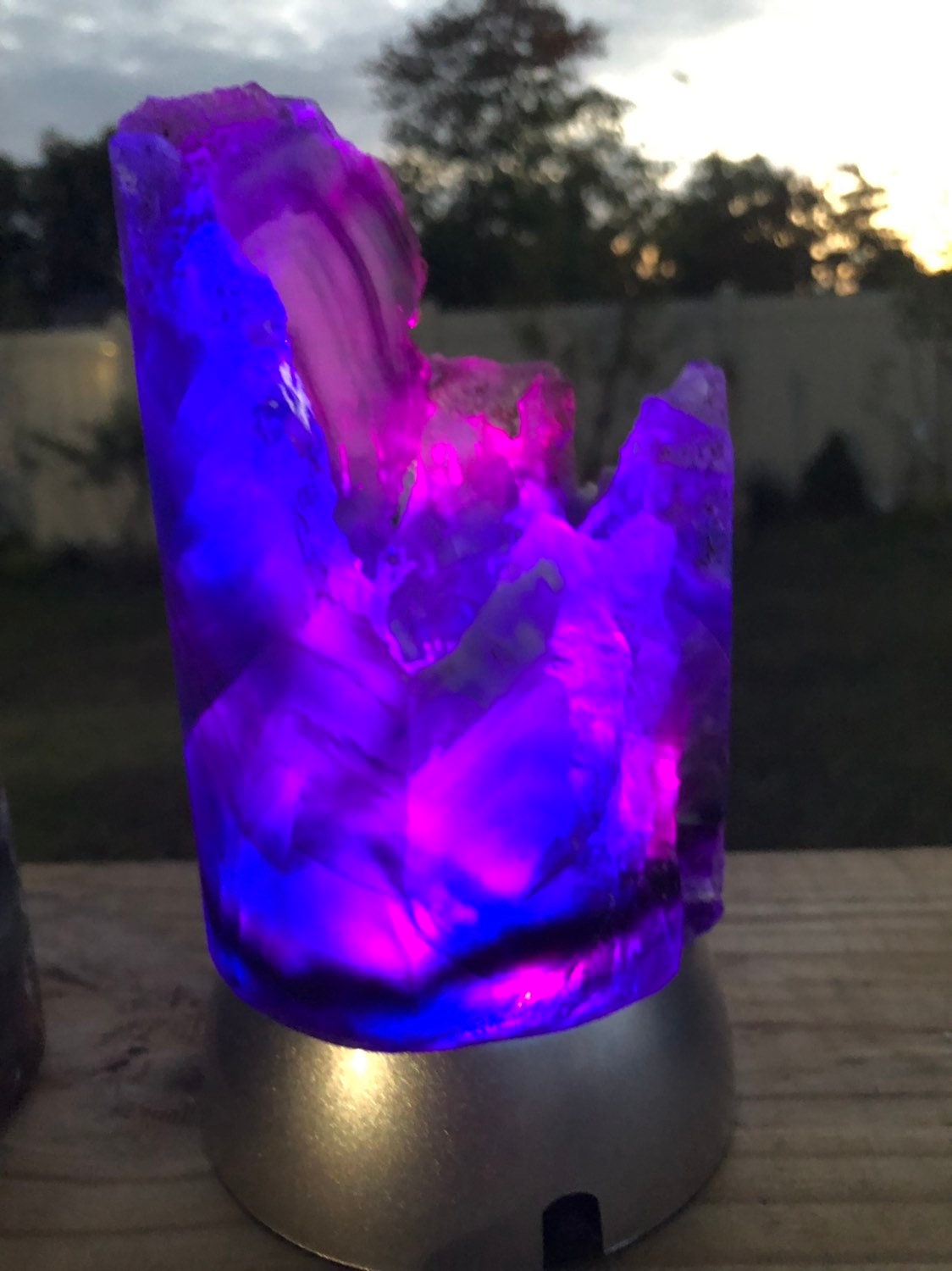 Take 15% off, RAINBOW Fluorite, Multicolor, Crystal, LAMPS!!