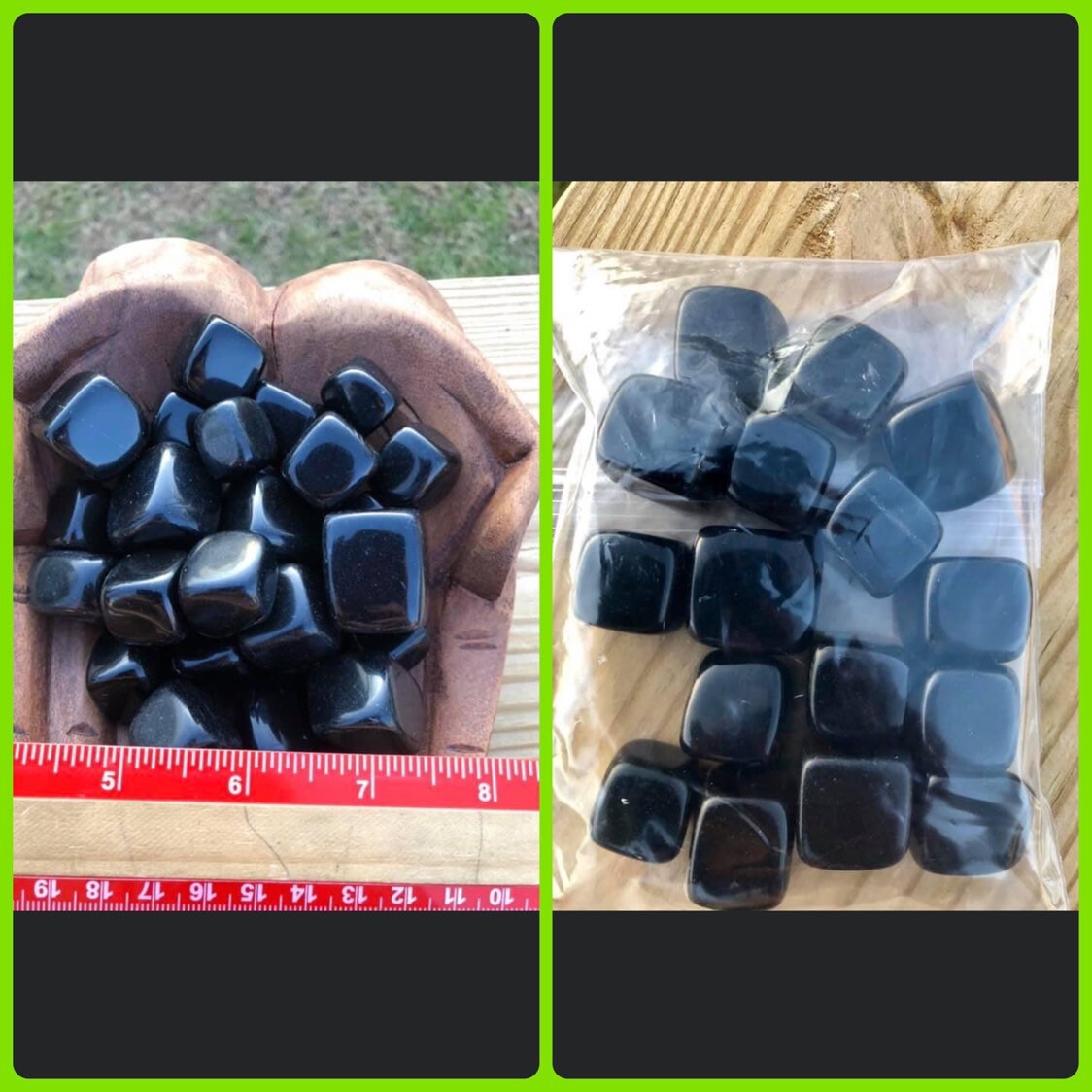 ©️1LB, bulk, Tumble, Assorted Stones, Lapis, strawberry quartz, rose quartz, angel aura chips, obsidian, mahogany, BAGS!!