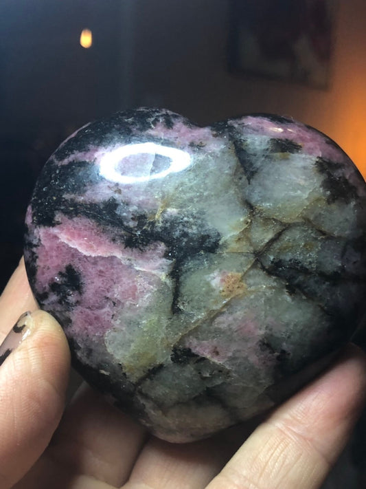 * Rhodonite, Puffy, hearts, Argentina!!!