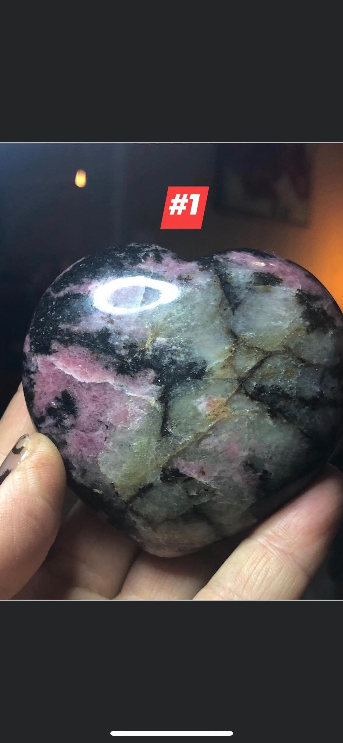 * Rhodonite, Puffy, hearts, Argentina!!!