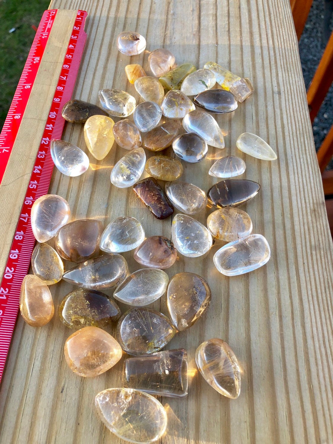 Bulk deal, Rutilite, cabs, top quality, assorted sizes, assorted shapes!!!