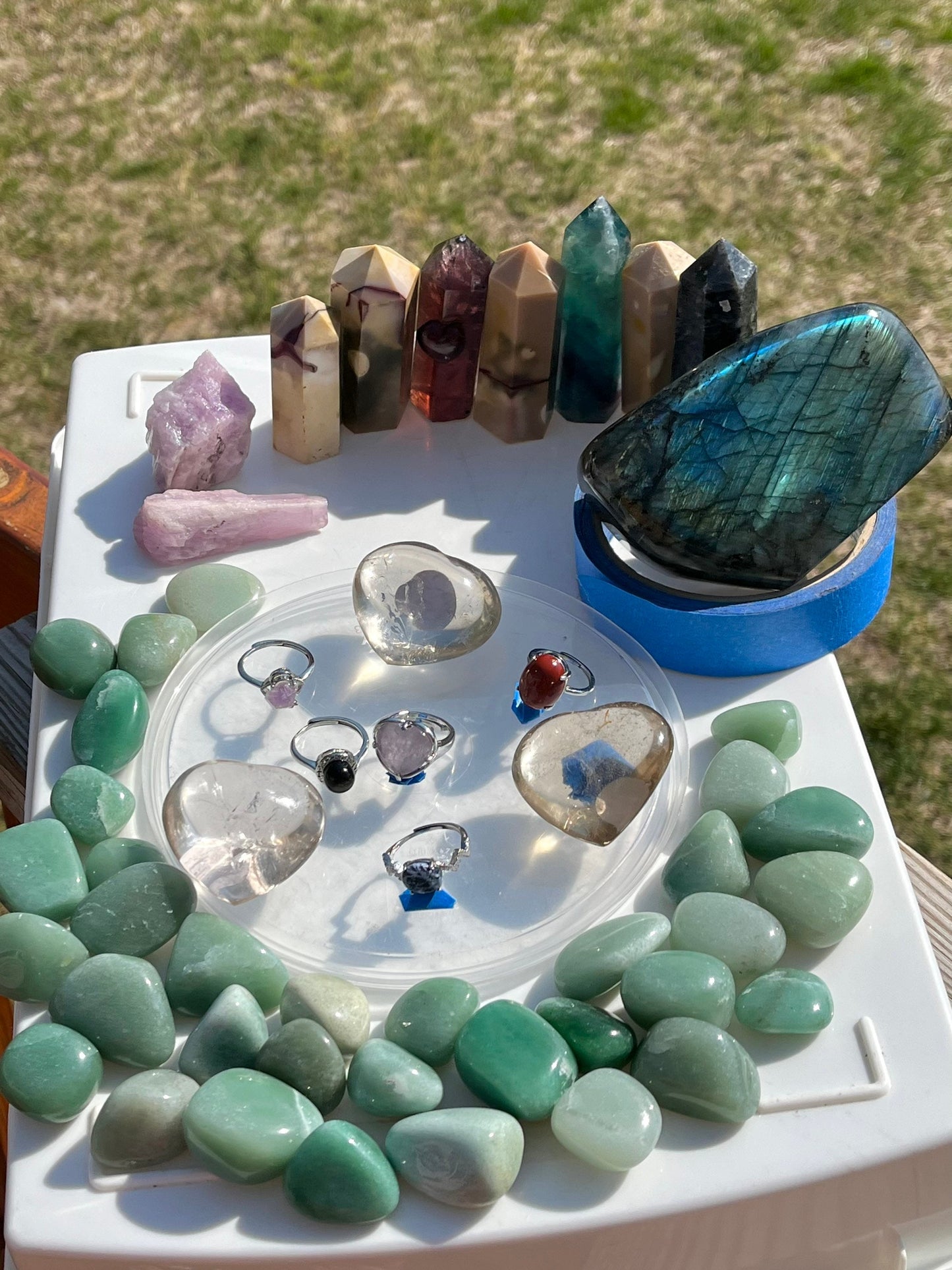 ✔️19 pcs, BULK Crystal Baskets, super discount, lots of crystals, top quality, unverifiable deal!!