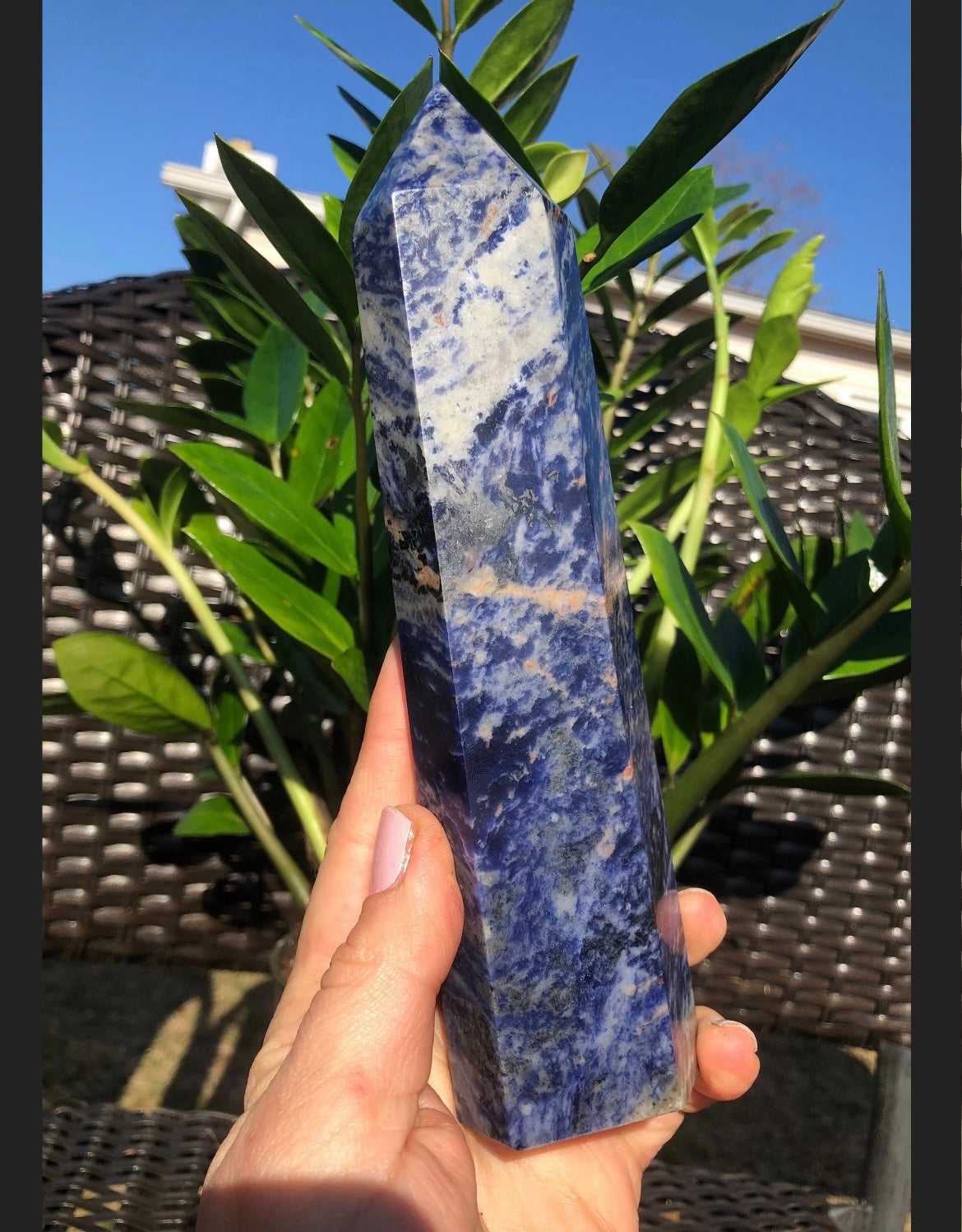 Stunning SODALITE tower!!!