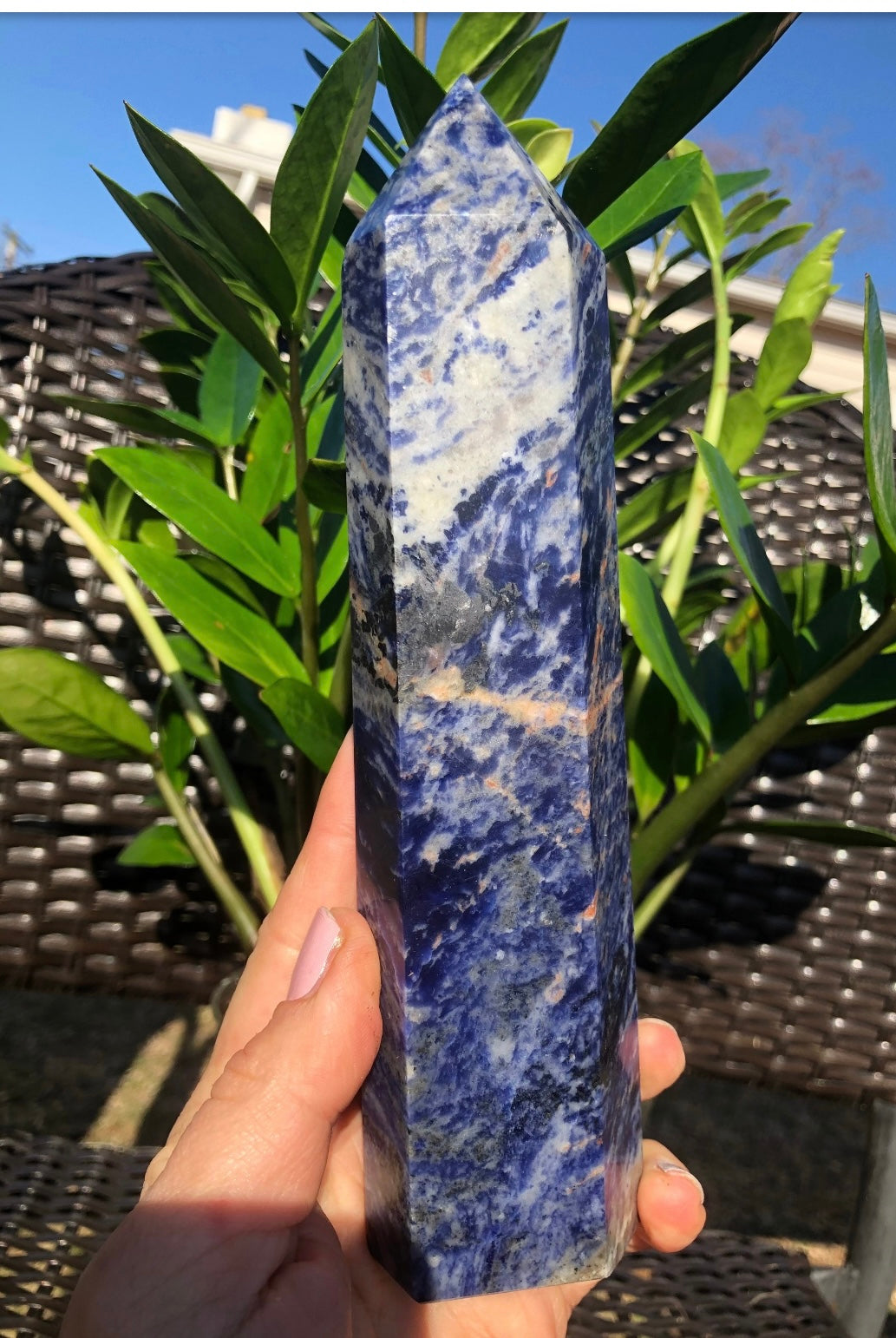Stunning SODALITE tower!!!