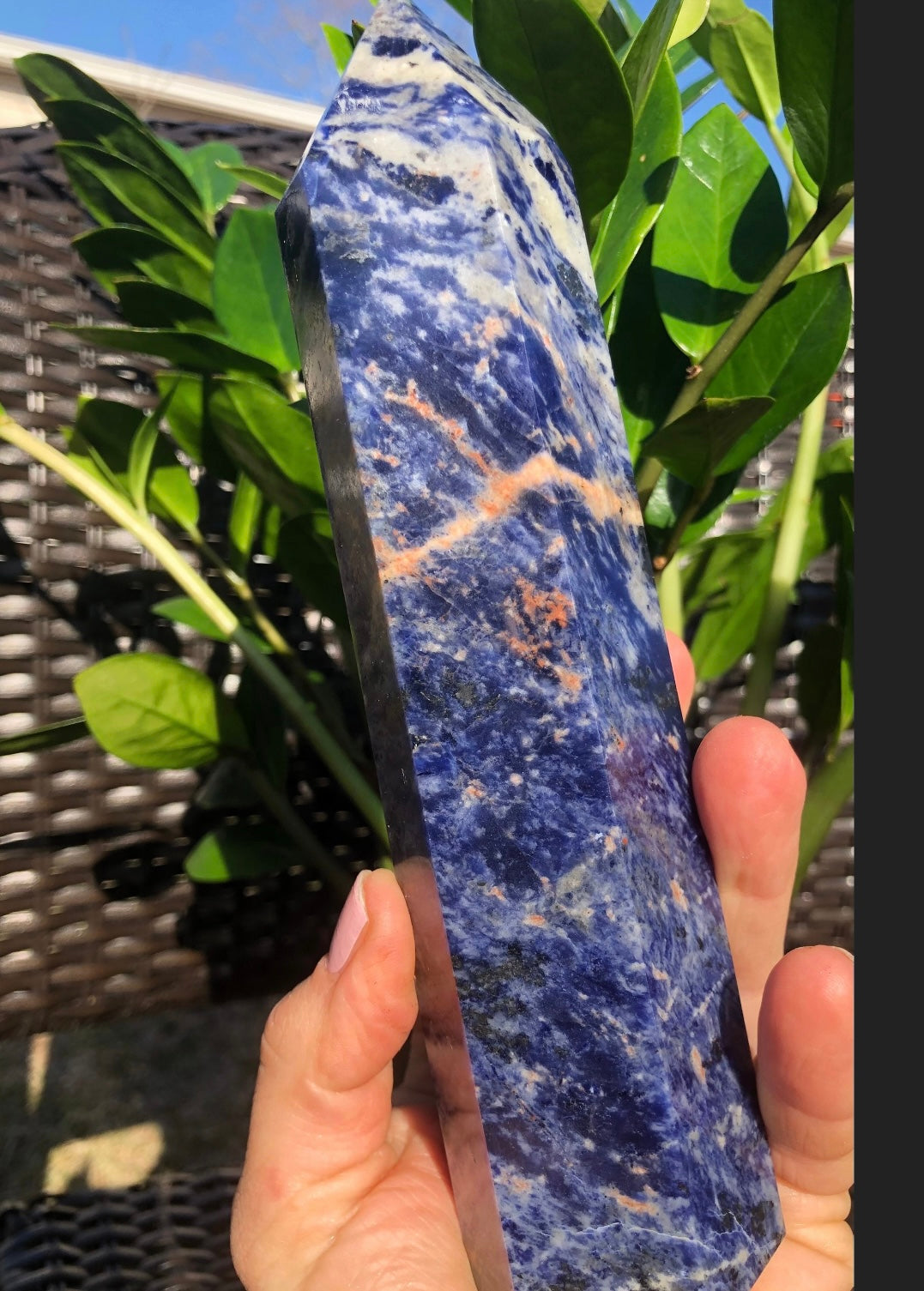 Stunning SODALITE tower!!!