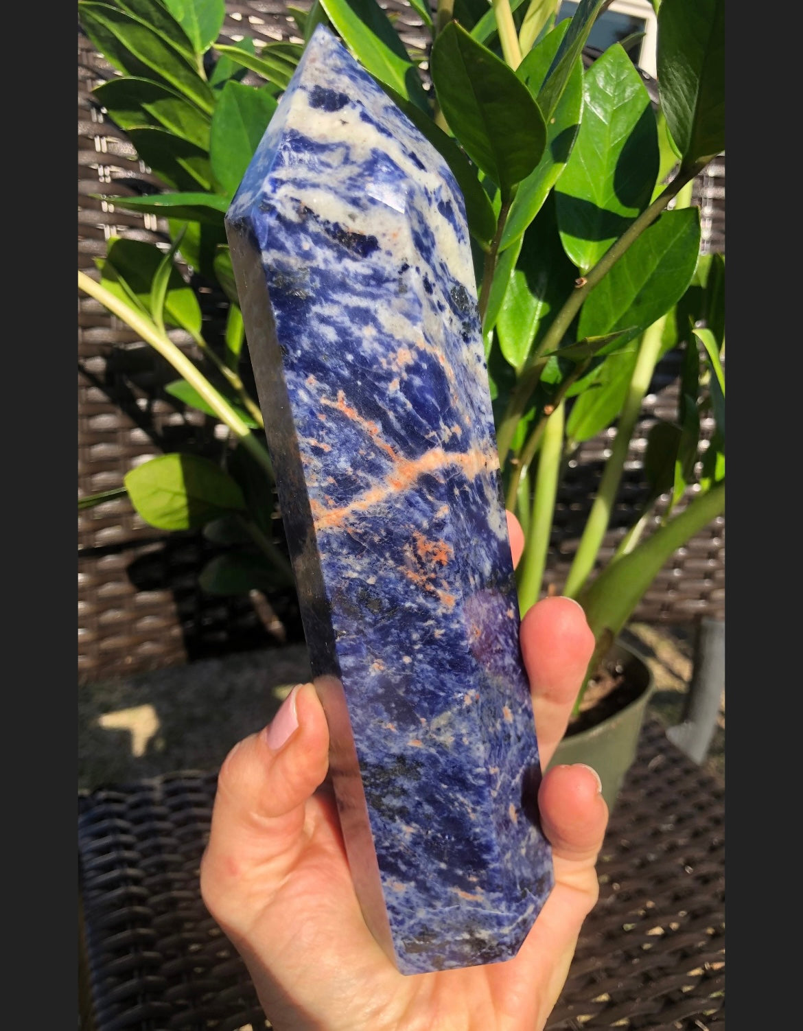 Stunning SODALITE tower!!!