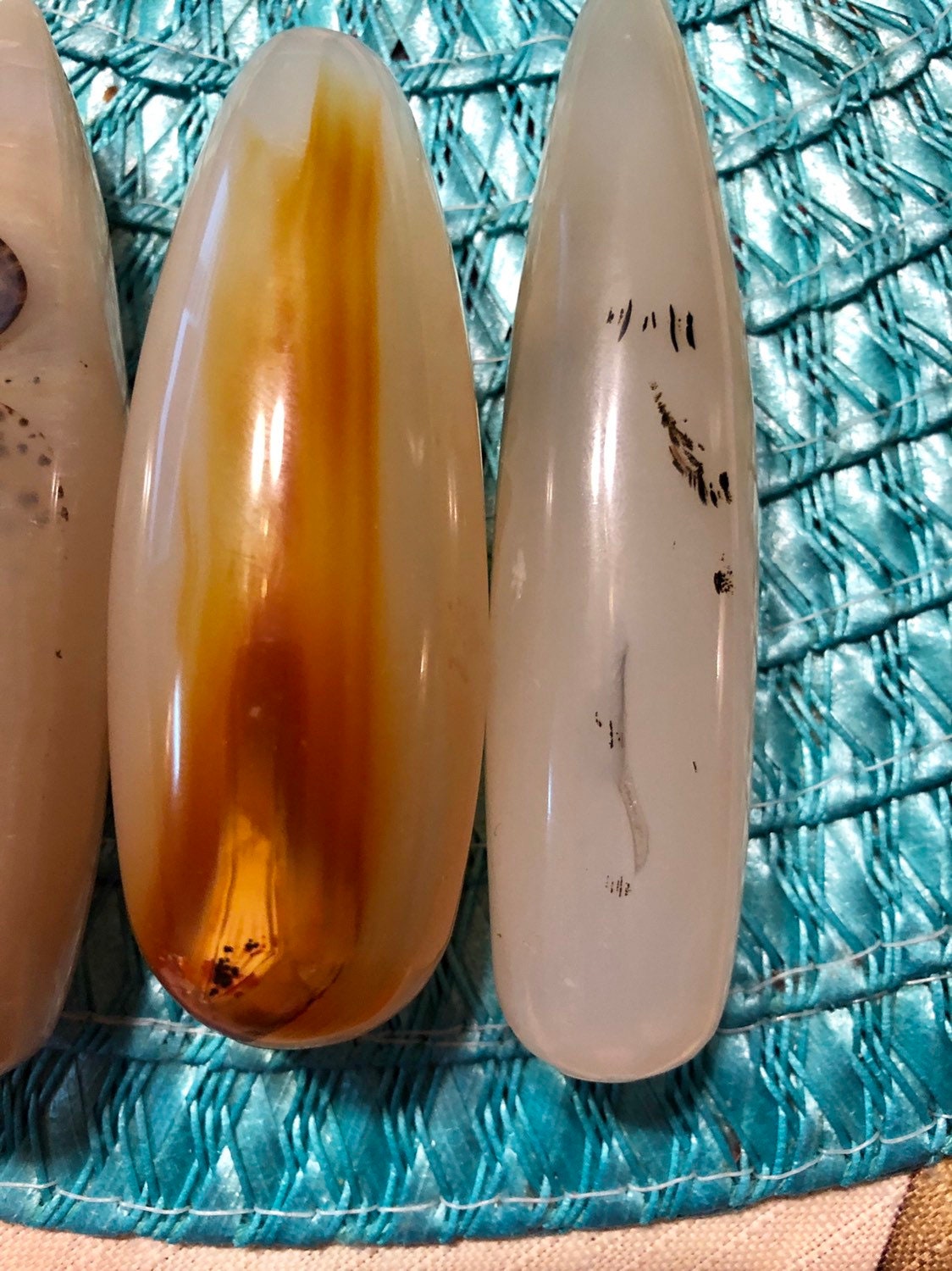 Unique patterns AGATE Massage Wands!!!