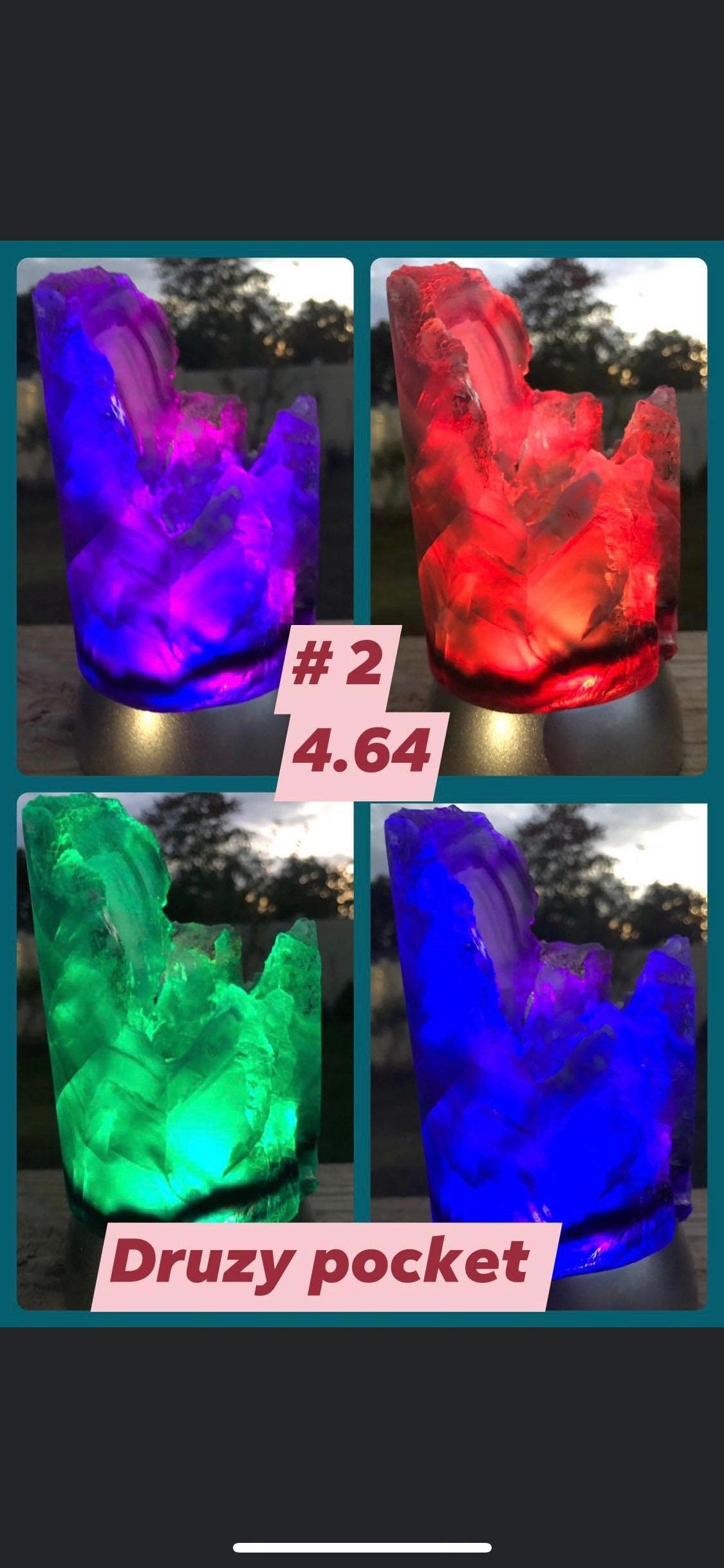 Take 15% off, RAINBOW Fluorite, Multicolor, Crystal, LAMPS!!
