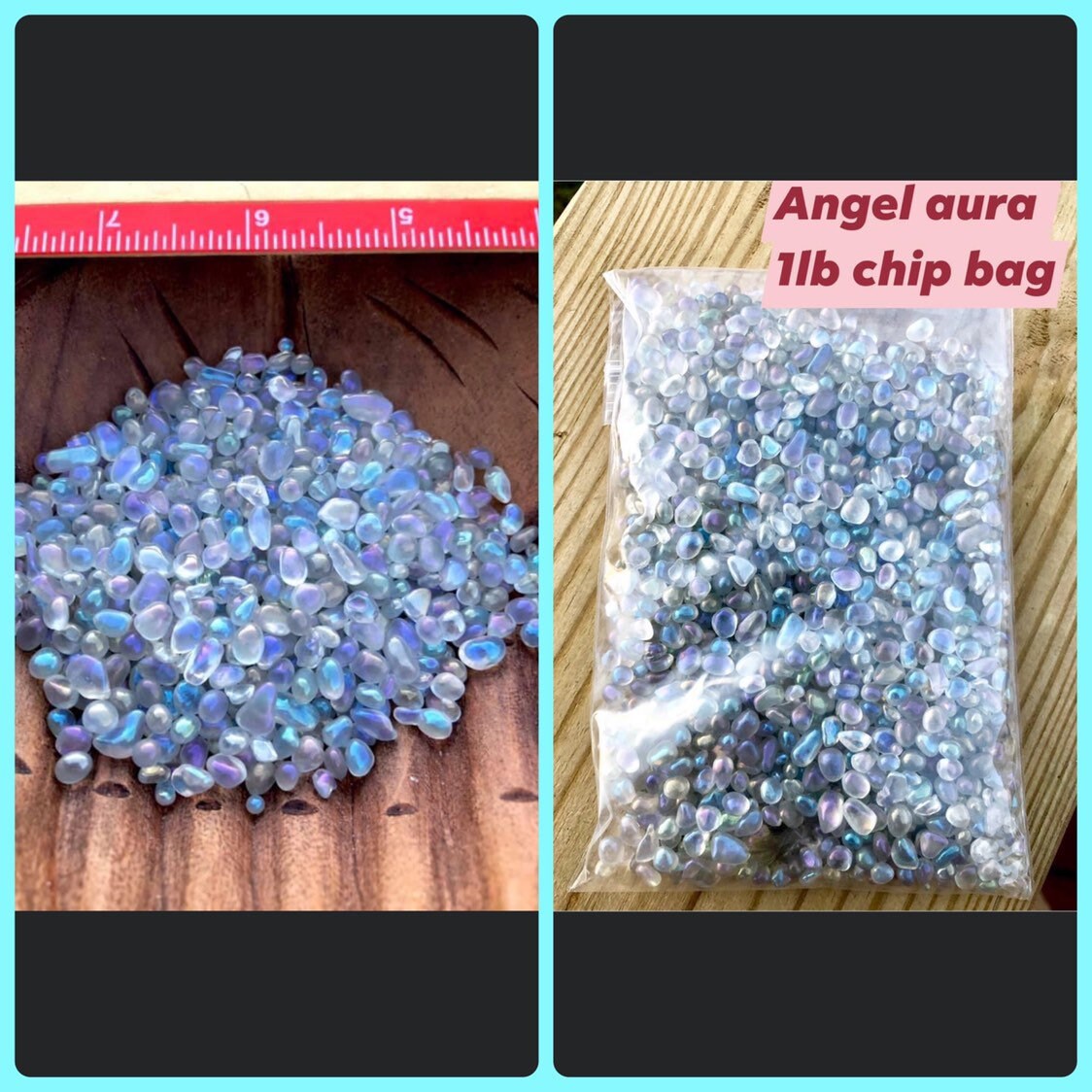 ©️1LB, bulk, Tumble, Assorted Stones, Lapis, strawberry quartz, rose quartz, angel aura chips, obsidian, mahogany, BAGS!!