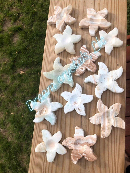 Caribbean calcite, BUTTERFLIES,BOWLS!!