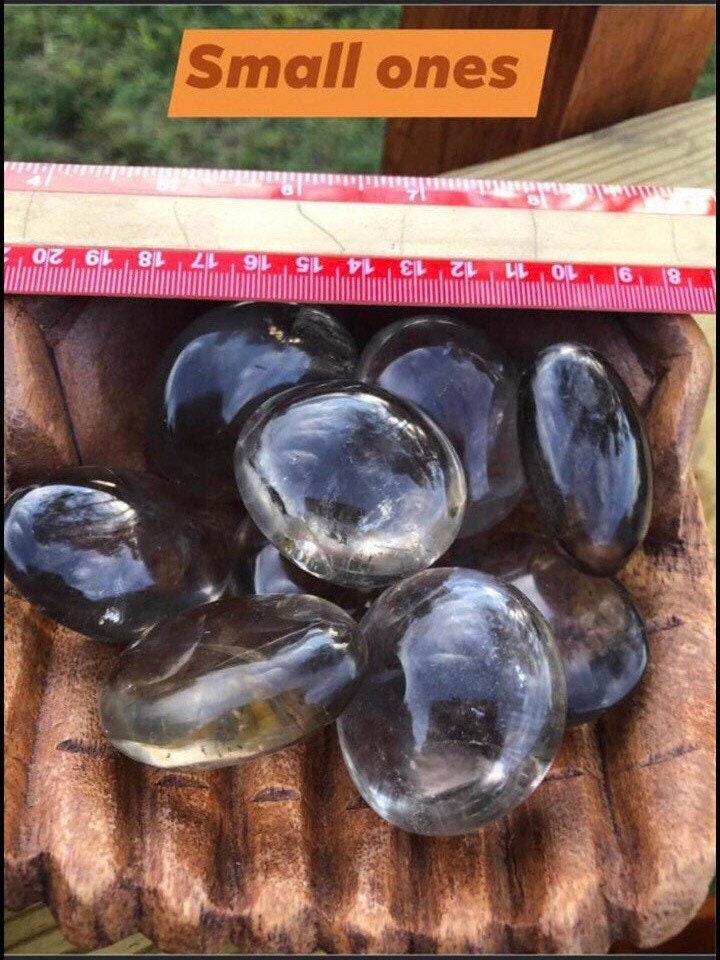 Smokey Quartz, Palmstones, assorted sizes, top quality, love symbol, meditation, crystal healing!!