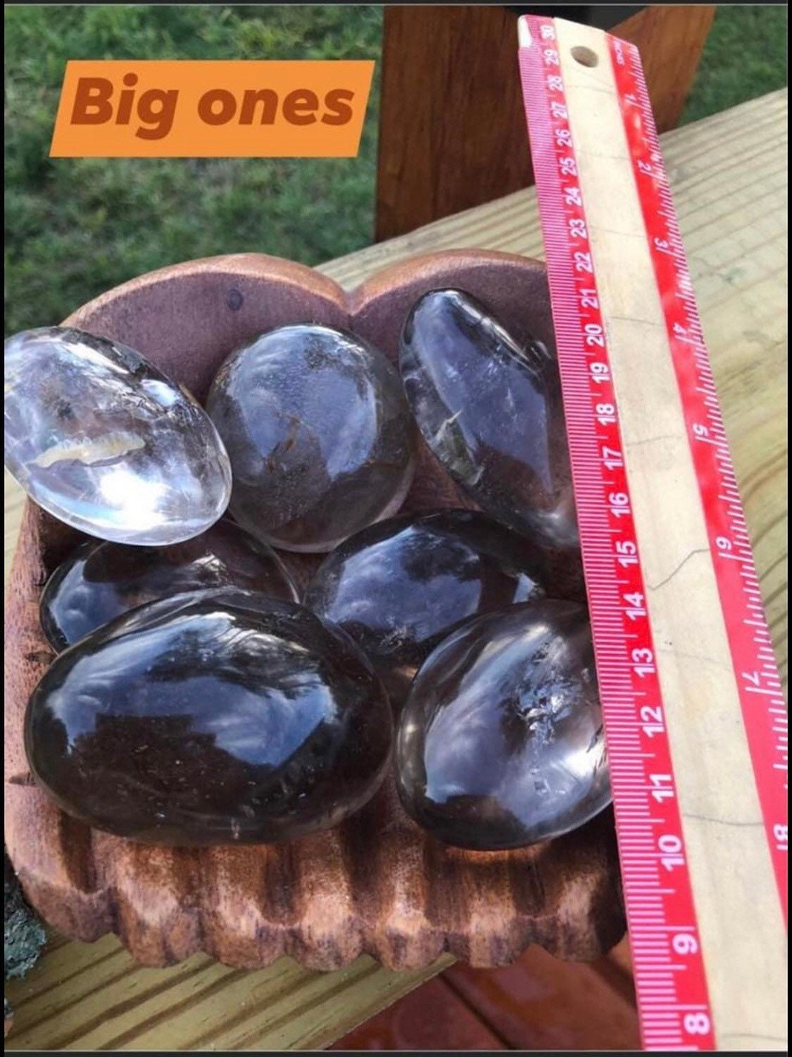 Smokey Quartz, Palmstones, assorted sizes, top quality, love symbol, meditation, crystal healing!!