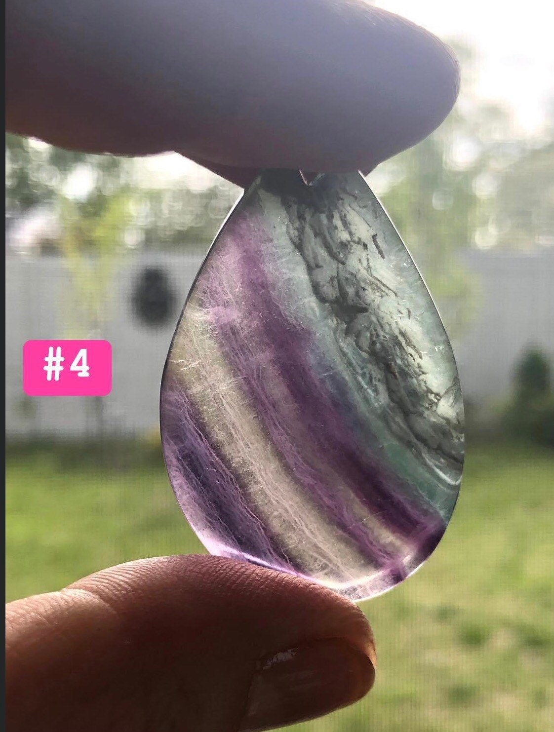 Colorful, RAINBOW FLUORITE, Pendants!!