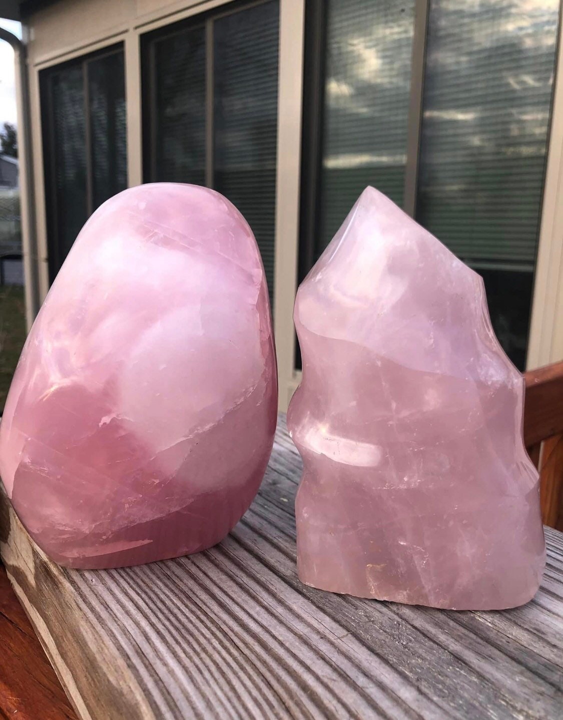 Gorgeous,  PINK ROSE QUARTZ,  Freeform/ Flame!!