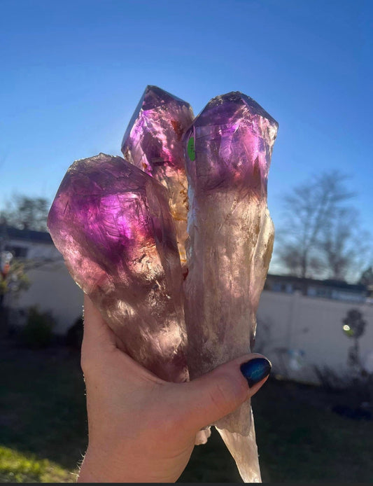 Affordable, AMETHYST WANDS, bright colors, purple color, big wands, Brazil!