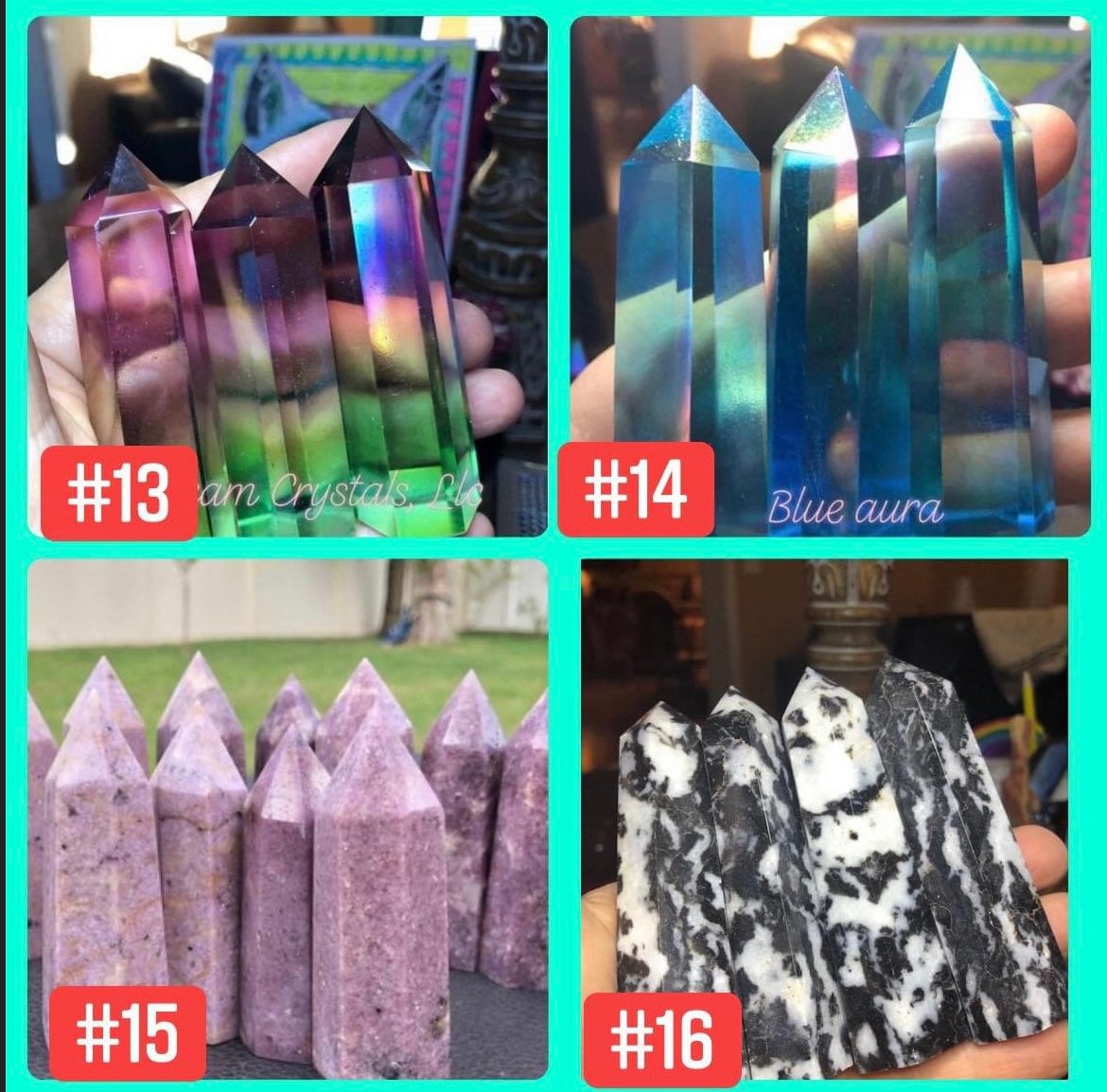 Bulk deal, Towers, natural crystals, wholesale, bundle towers!!