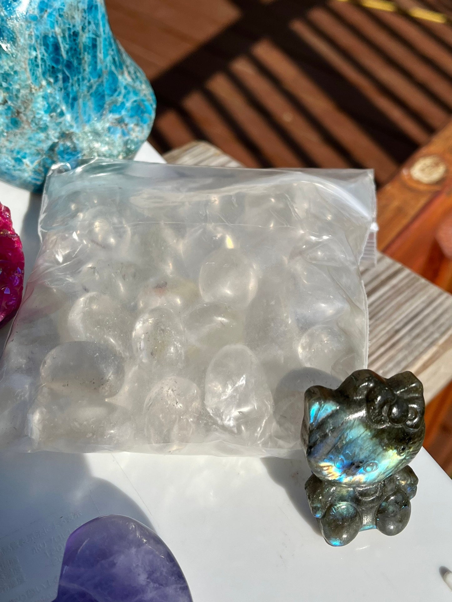 *(14) pcs, BULK CRYSTAL BASKETS, SUPER DEALS!!!